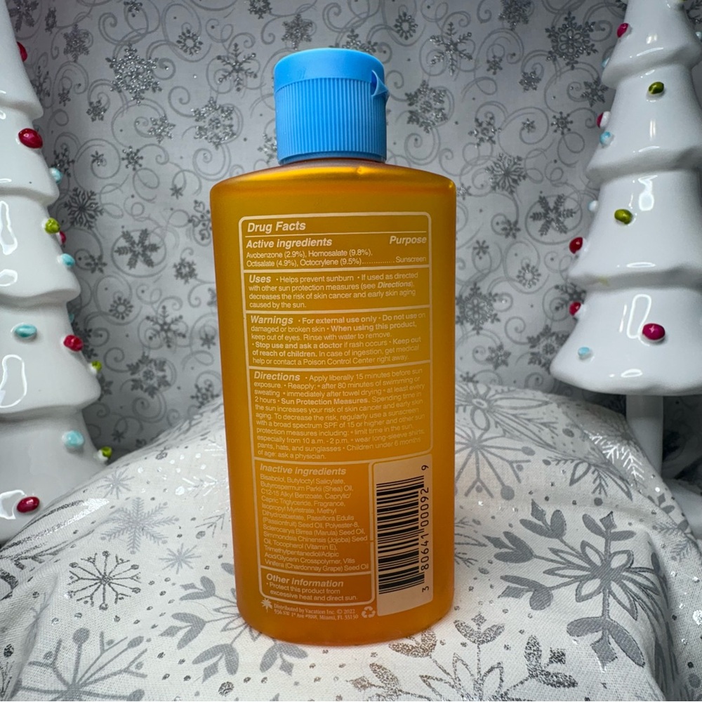 Vacation Tanning Bundle Chardonnay Oil Bronzing Lotion & Baby Oil Christmas - Picture 6 of 12